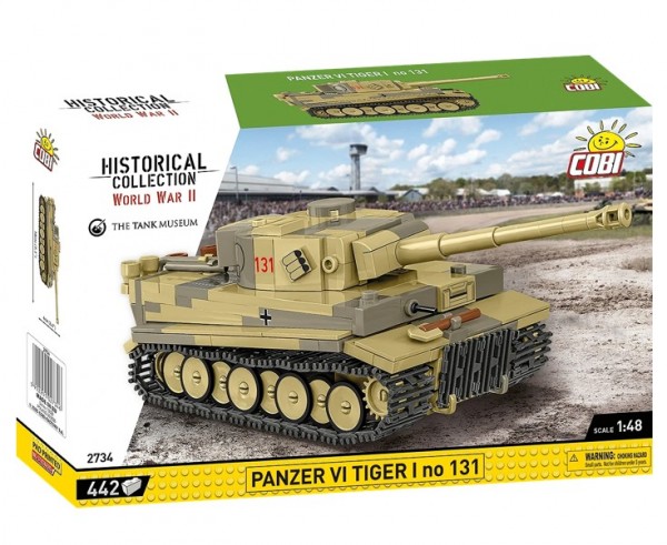 COBI Panzer VI Tiger I no 131 byggesæt skala 1:48