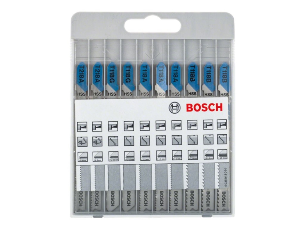 Bosch Stiksavklingesæt Metal Basic 10 Stk