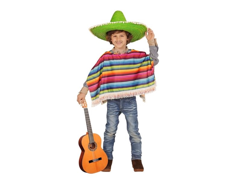 Mexikanischer Poncho, Kind
