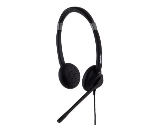 Alcatel-Lucent Enterprise Ah22 M Ii, Ledningsført, Kontor/Callcenter, 100 - 6800 Hz, 124 G, Headset, Sort