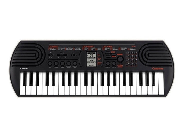 Casio SA-81, Batteri, 3,8 W, AA, 604 mm, 211 mm, 57 mm
