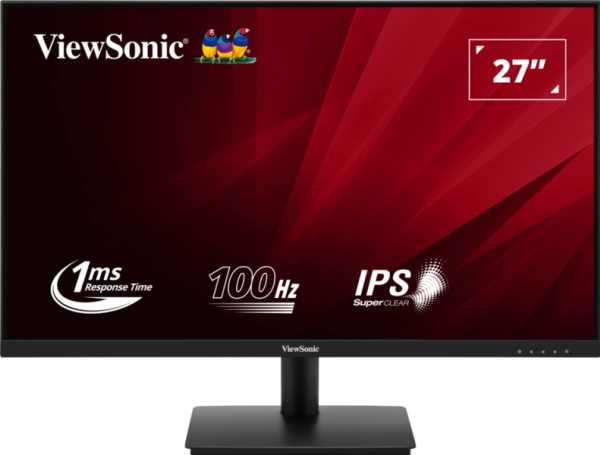 Viewsonic Va270-H, 68,6 Cm (27"), 1920 X 1080 Pixel, Full Hd, Led, 1 Ms, Schwarz