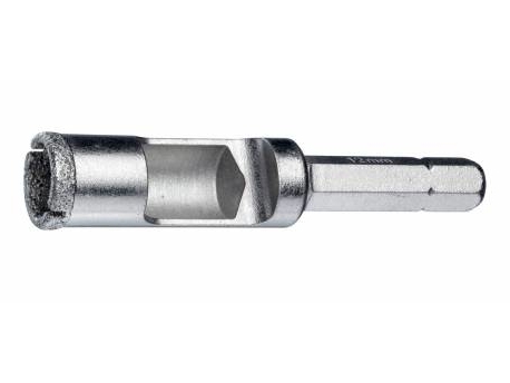 Metabo 627538000, Boremaskine, Diamantborebit, Højre Rotation, 1 Cm, 60 Mm, Glas, Marmor, Porcelæn, Flise