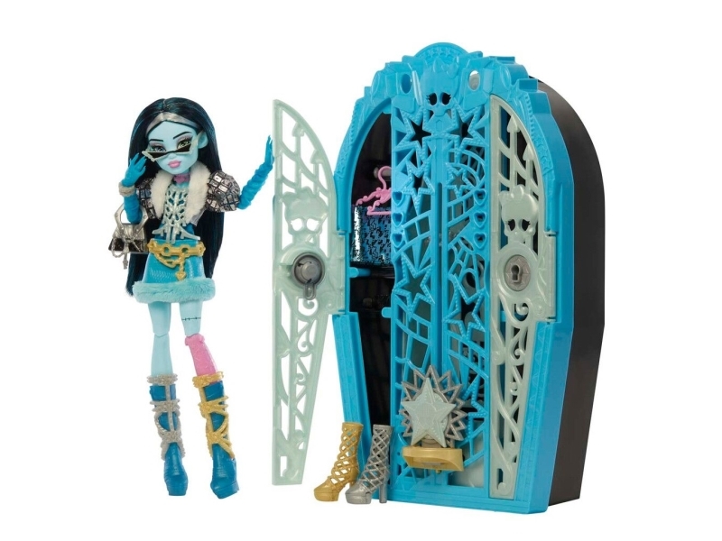 Monster High Skulltimate Secrets Hauntlywood Mysteries Doll, Frankie Stein with 19+ Surprises