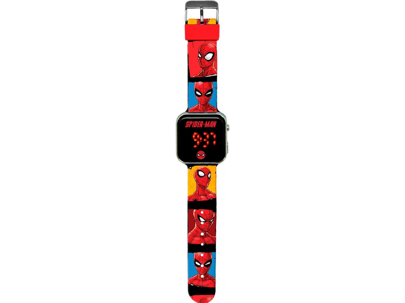 LED-ur med Spiderman-kalender spd4903