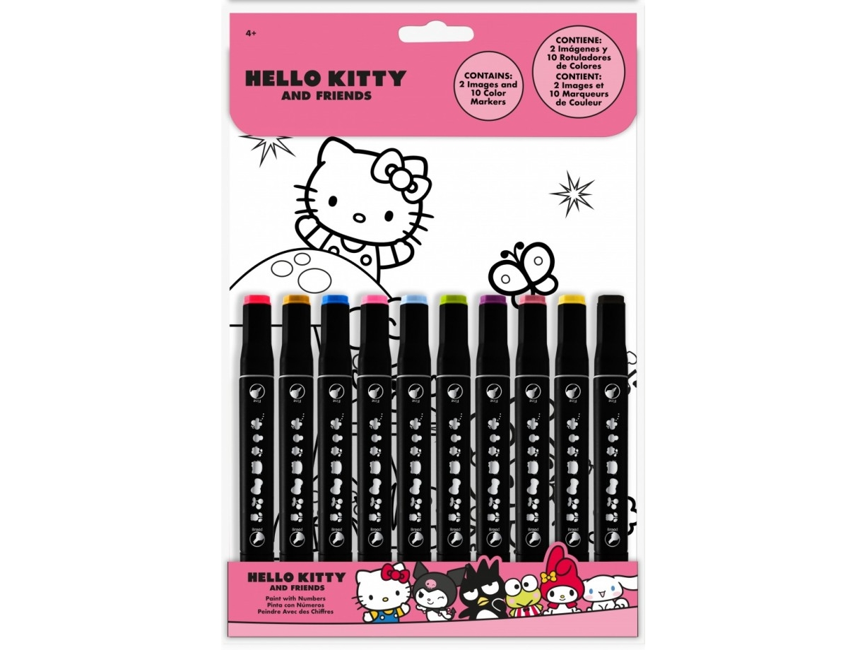 painting by numbers hello kitty hk50188 | Skola & Hobby - Konstmaterial - Dukar | GameStuff