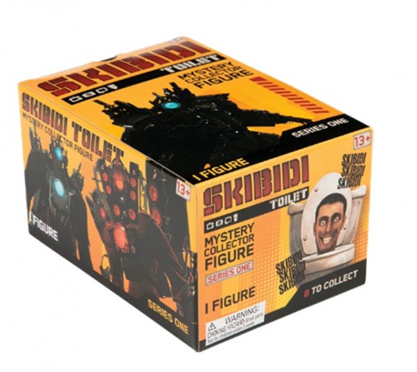 Skibidi Toilet COBI SKIBIDI TUALETAS Paslaptinga figų kolekcija.1310
