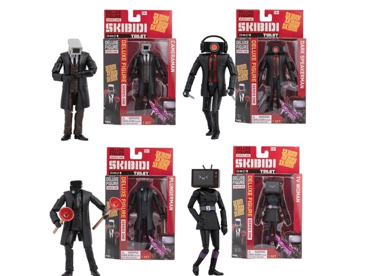 Cobi Skibidi Toalett - Deluxe-figurer 15 cm | Hobby - Modellbygge - Övriga | GameStuff