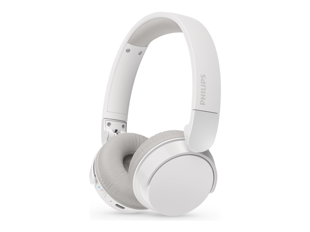 Philips TAH3209WT - Hörlurar med mikrofon - montering över örat - Bluetooth - trådlös - silkesvit | TV, Ljud & Bild - Hörlurar & Mikrofoner | GameStuff