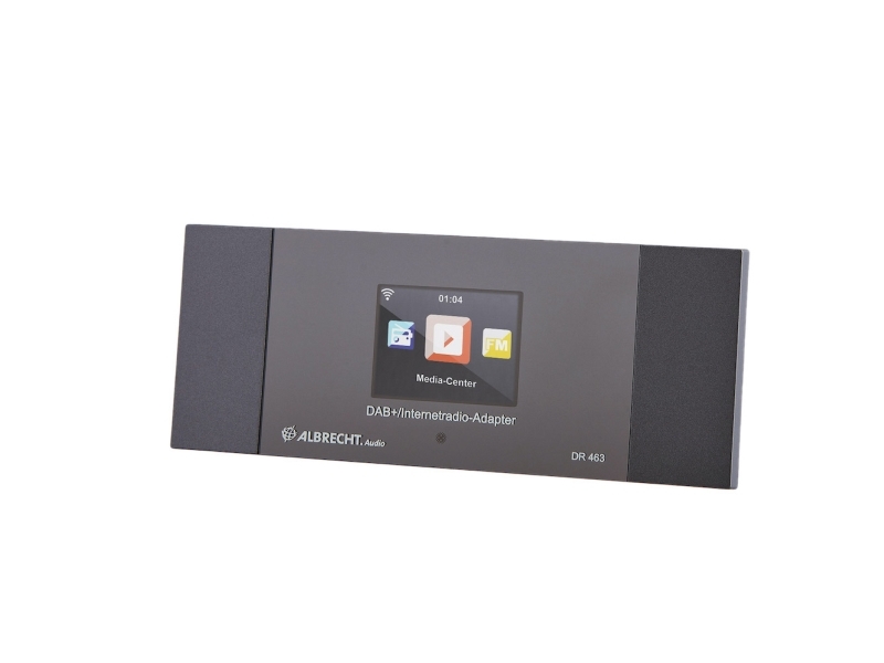 Albrecht DR 463, Bärbar, Digital, DAB+, FM, UKW, Grå, Amazon Music, Spotify, Monokromatiskt | TV, Ljud & Bild - Stereo - Radio (DAB och FM) | GameStuff