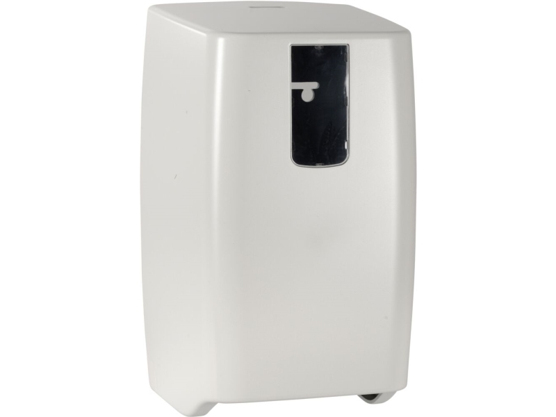 Dispenser, Classic Recycled, 16,5x16x27cm, hvid, plast, til 2 ruller toiletpapir