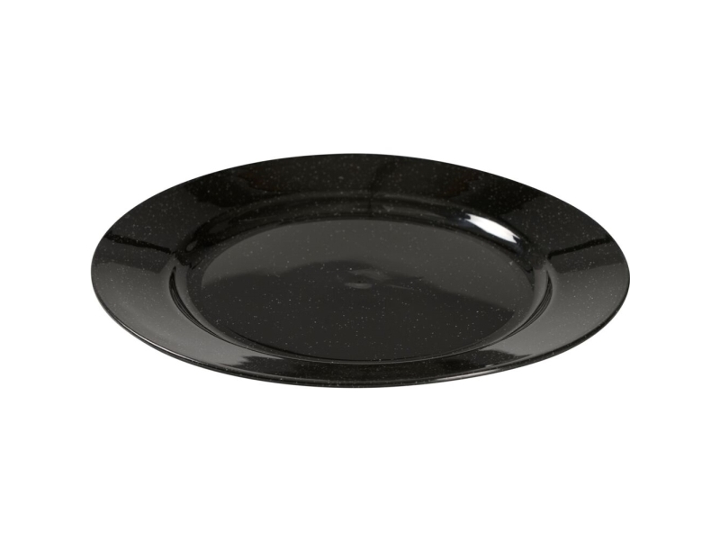 Tallerken, ABENA Gastro, Ø25cm, granitsort, PP - (4 stk.)