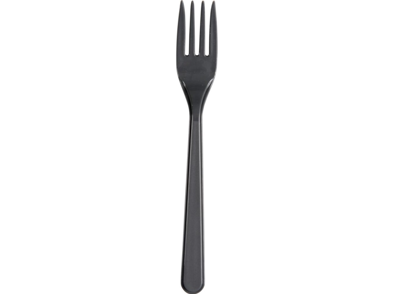 Gaffel, ABENA Gastro, 17,8cm, grå, PP - (20 st.) | Catering - Engångsservis - Bestick | GameStuff