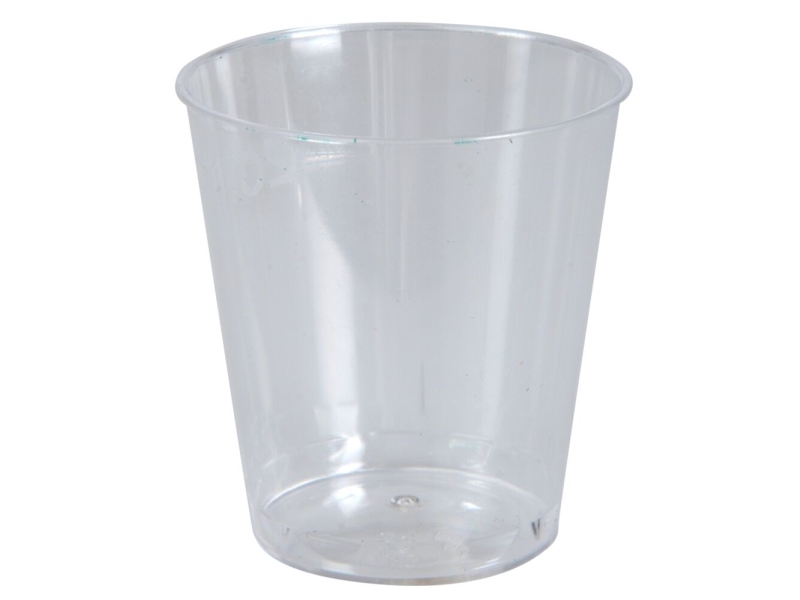 Shotglas, ABENA Gastro, 4cm, Ø3,7cm, 2 cl, 3 cl, klar - (20 pakker x 50 stk.)