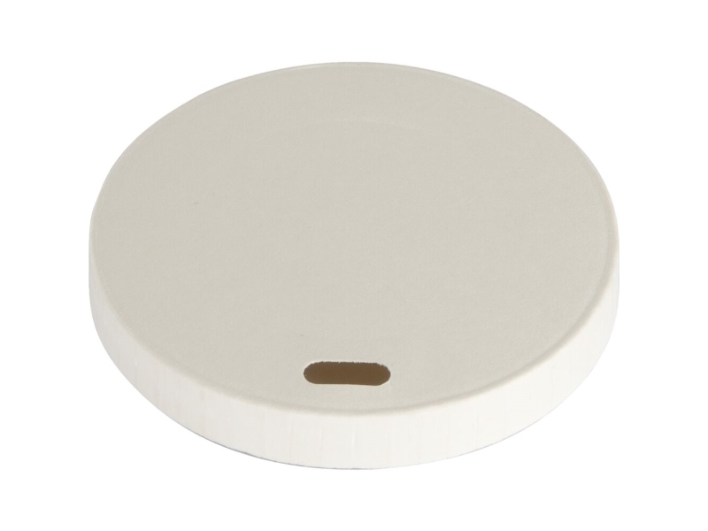 Drikkelåg, ABENA Gastro, Ø9cm, hvid - (20 stk.)