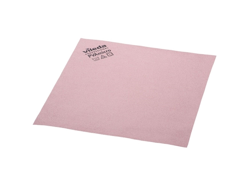Microfiberklud PVAmicro 38x35cm rød - 5 stk./pakke | Rengöring - Avtorkning - Trasor och liknande - Trasor | GameStuff