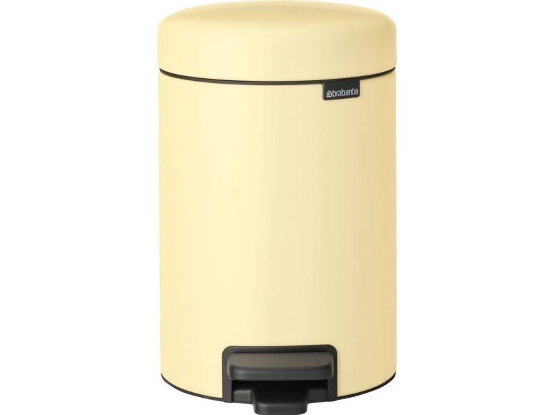 Brabantia New Icon pedalspand 3 liter Mellow Yellow