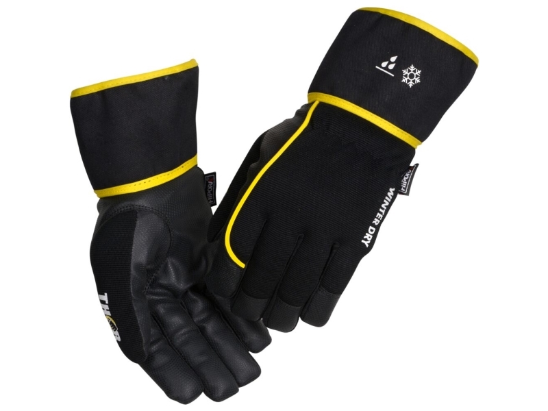 All-round Handske, THOR Winter Dry Rigger, 11, sort, PU - (6 stk.)