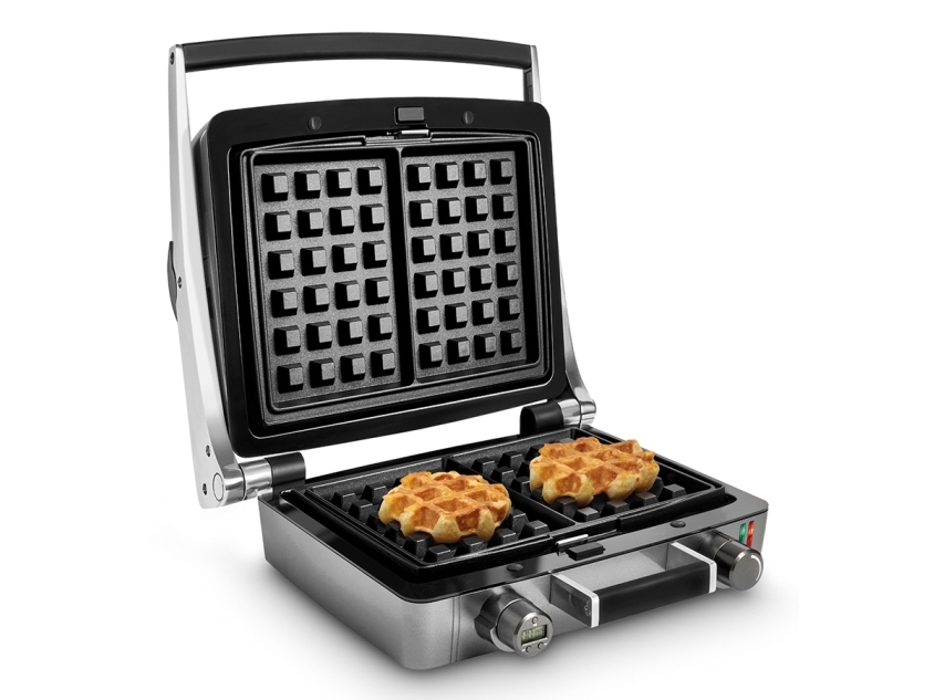 Fritel WaffleTastic, 2 våffla/våfflor, Rektangulär, Torg, Antracit, Gjuten aluminium, Bakelit, Horisontell / Vertikal, 105 ° C | Köksapparater - Bröd & Rostat bröd - Våffeljärn | GameStuff