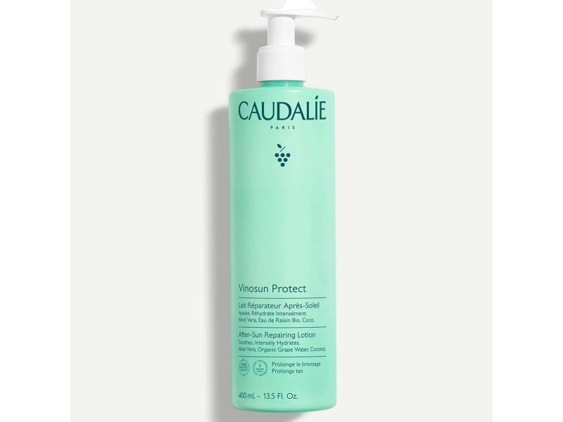 Caudalie Vinosun Protect, Runko, 400 ml, kosteusemulsio, Kosteuttava, Ravitseva, Rauhoittava, Kaikille ihotyypeille, Unisex
