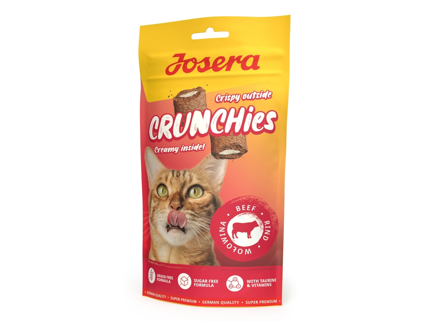 Josera Crunchies Beef 60G, Snacks, Cat, Adult, Beef, 60 G, Sugar Free