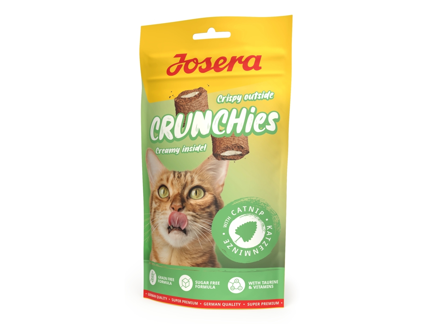 Josera Crunchies, Snacks, Kat, Voksen, Katteurt, 60 g, Sukkerfri