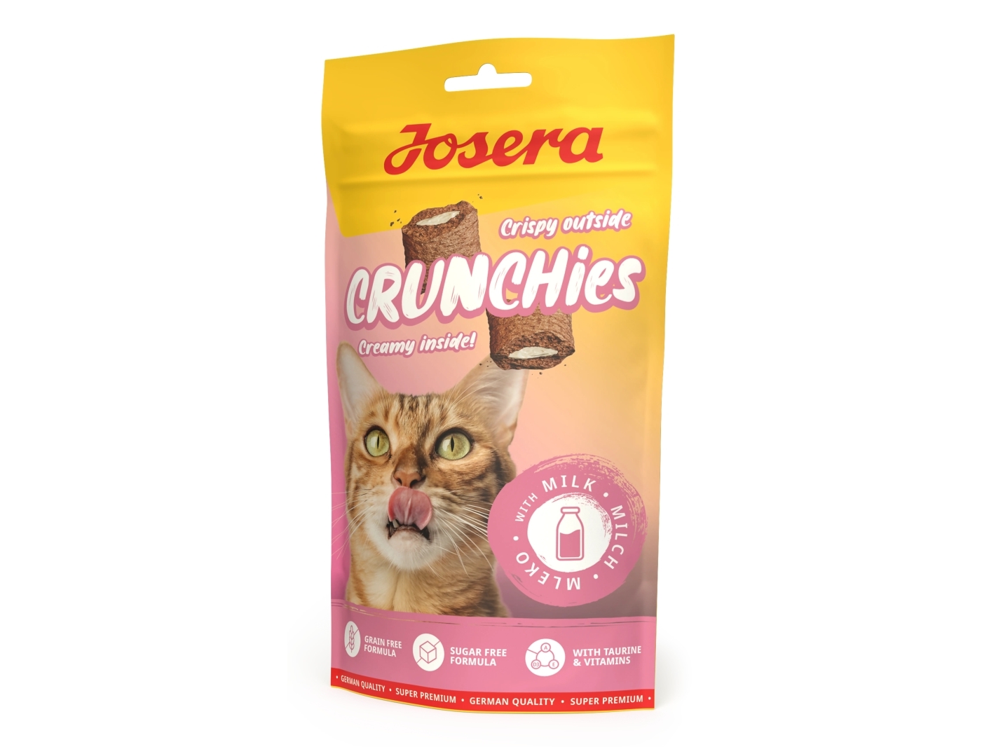 Josera Crunchies, Snacks, Kat, Voksen, Mælk, 60 G, Sukkerfri