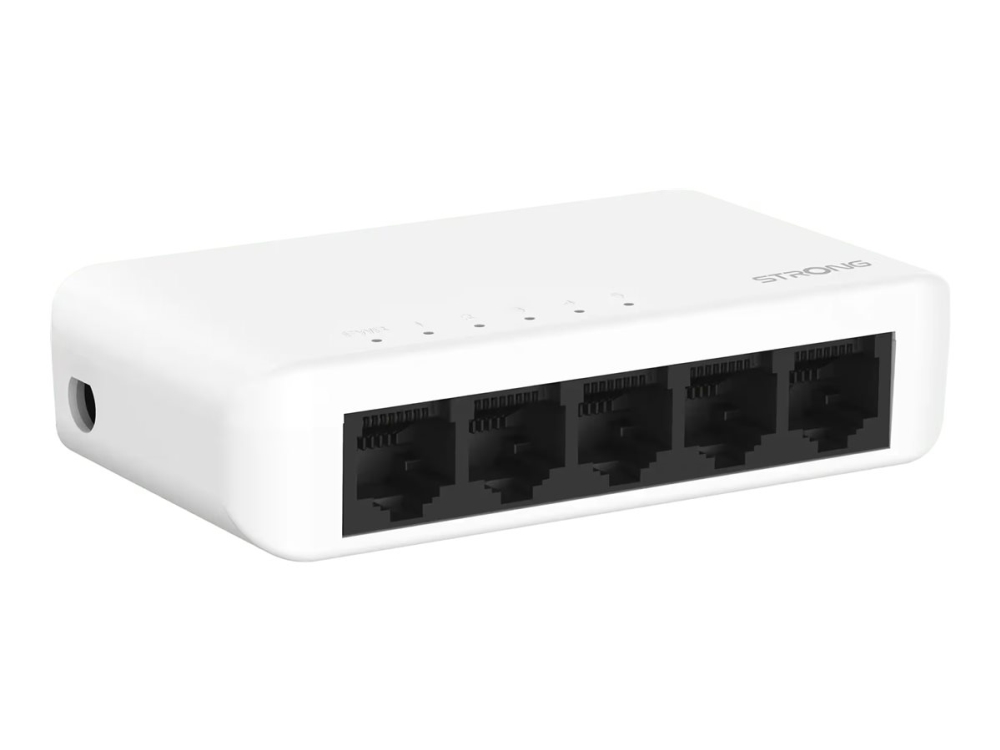 Strong Sw5000p - Switch - Gigabit - Ikke Administreret - 5 X 10/100/1000 - Desktop