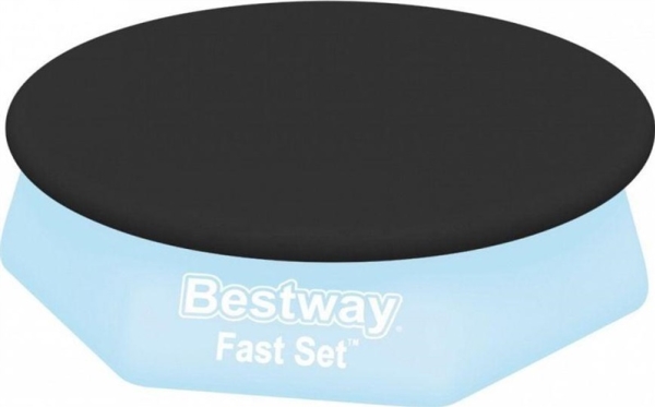 Bestway Fast Set Round Pool Cover for 2.40 m Inflatable Ring Above Ground Pools