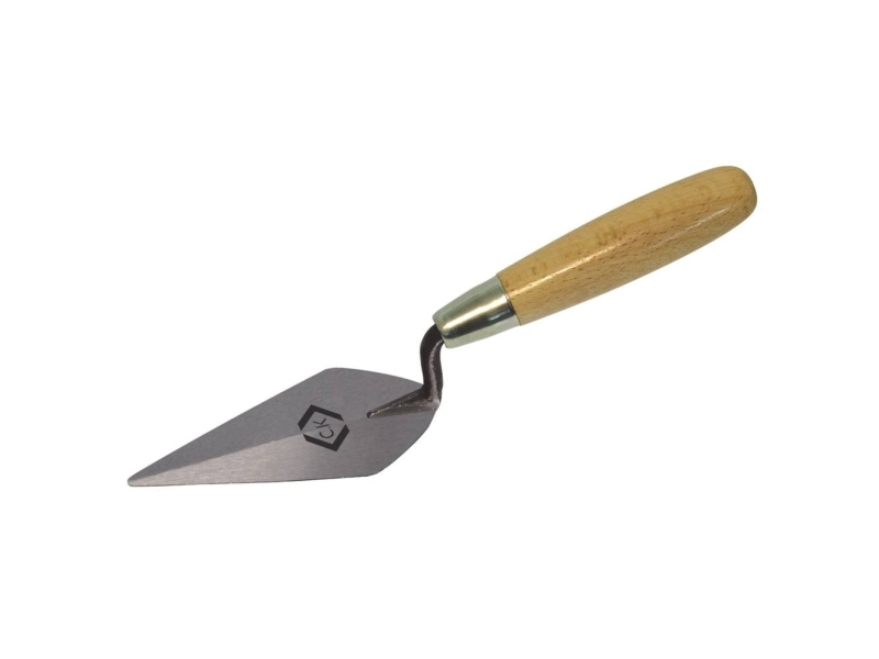 C.K Pointing Trowel Carbon Steel Wood Grip 150mm C.K. T5060 6