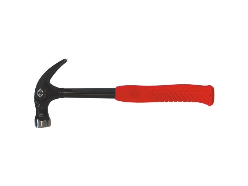 C.K. T4229 16 Claw Hammer With Red Neon Grip 454G
