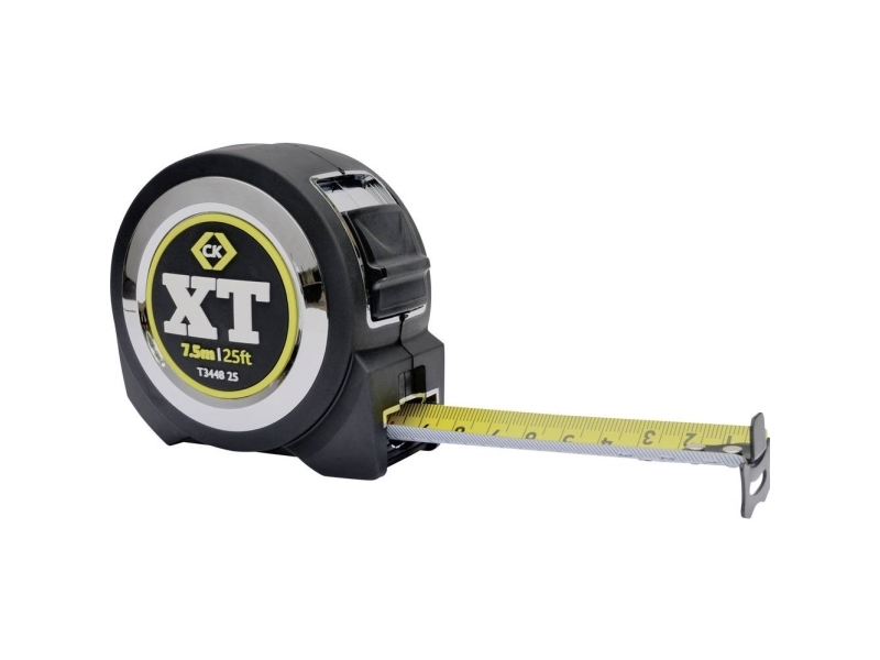 C.K T3448 25 Målebånd 7.5 M Stål