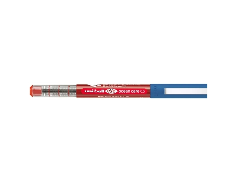 Rollerpen Uni-Ball Ub-157 Ocean Care Rød - (12 Stk.)
