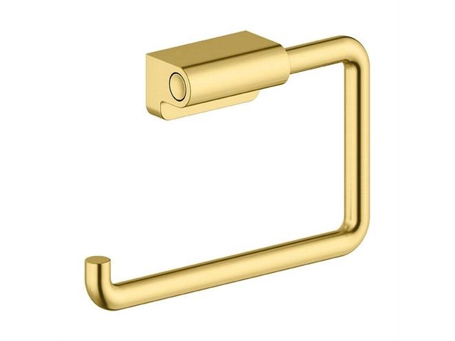 Toiletpapirholder Zen børstet messing | Rengöring - Avtorkning - Toalettpapper och dispensrar | GameStuff