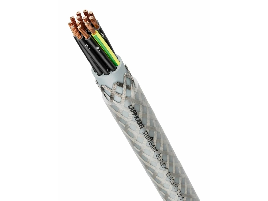 Lapp 1125404, Lågspänningskabel, Grå, Transparent, Polyvinylklorid (PVC), Koppar, 2,5 mm², -40 - 80 °C | EL Artiklar - Kablar och ledningar - Styrkablar | GameStuff