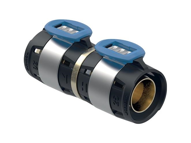 Geb.Flowfit Überg.32X32mm - T/Mepla Schwarz