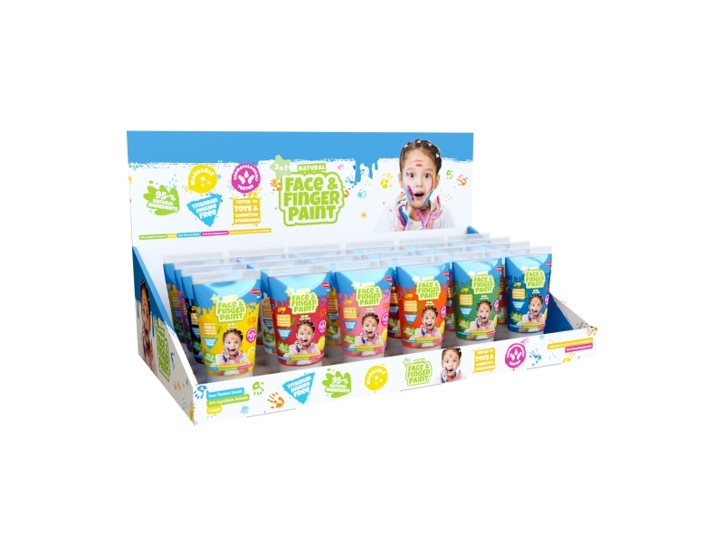 BOTI NATURAL fingerfärg BIA 65ml 39705 | Leksaker - Kreativitet - Ansiktsmålning | GameStuff