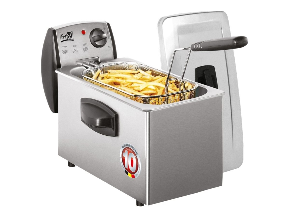 FRITEL Starter FR 1450 - Fritureapparat - 3 liter - 2.2 kW - grå