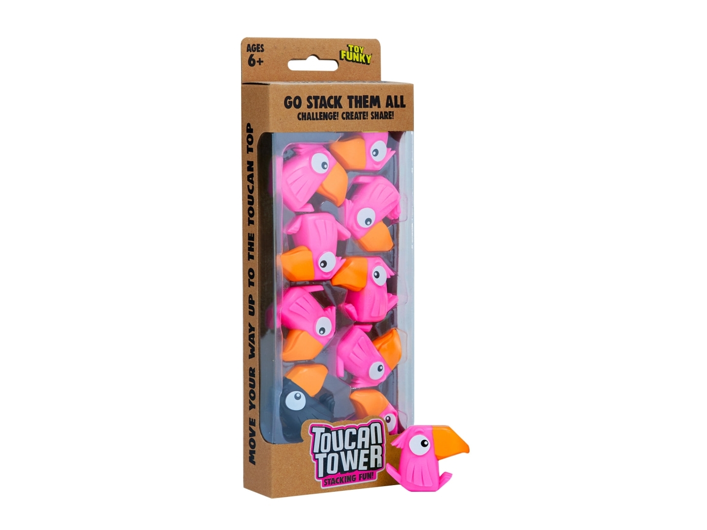 Toucan Tower Pink