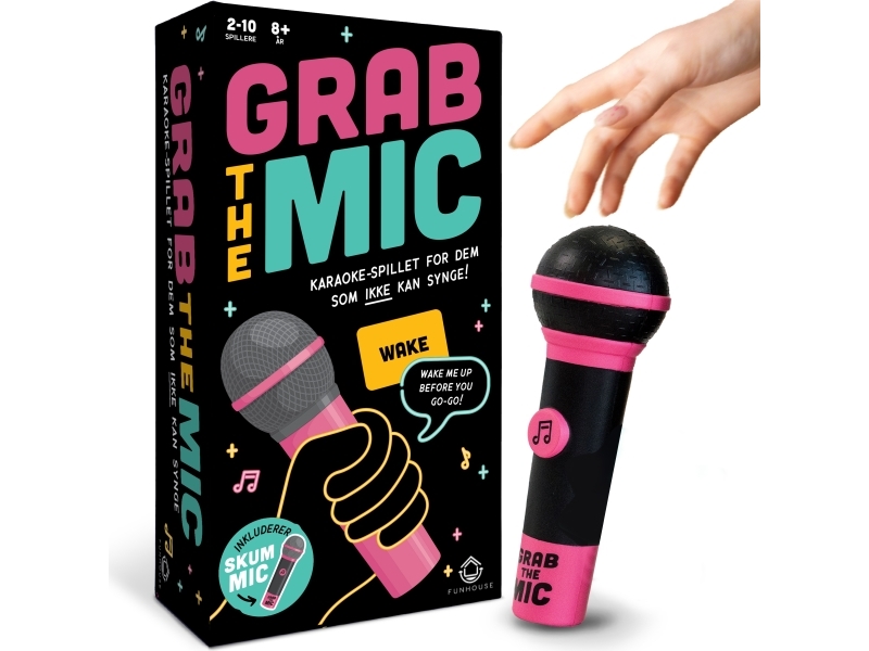 Grab The Mic (EN/DK) | N - A | GameStuff