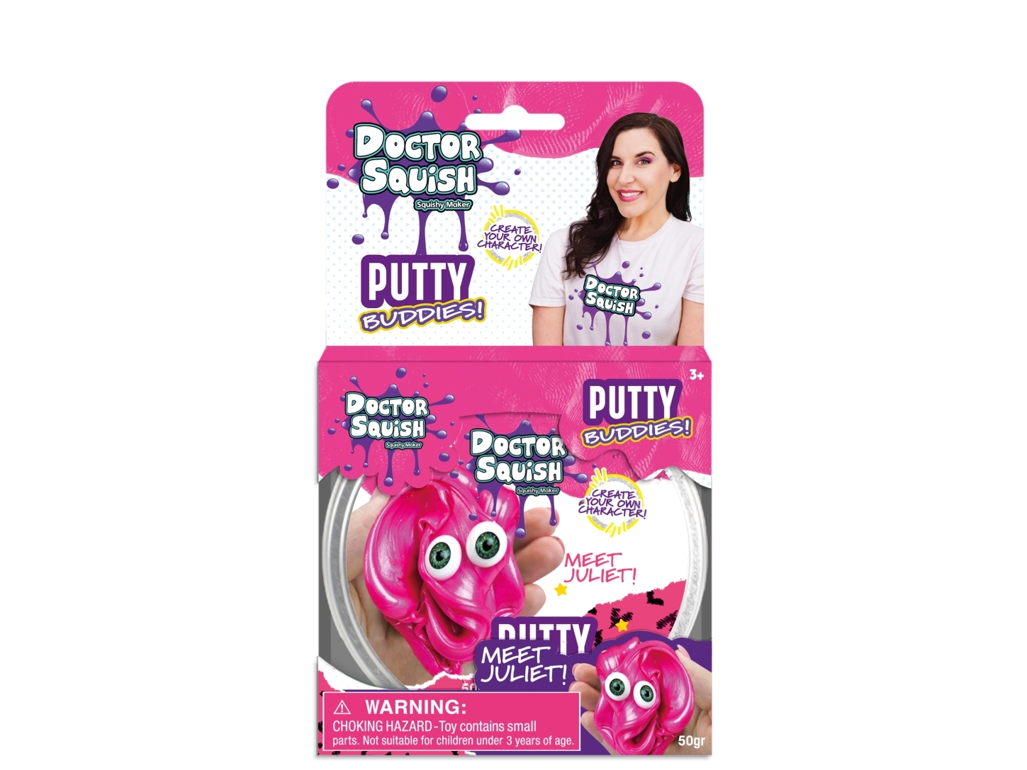 Juliet (Pink) - Putty Buddies 50g