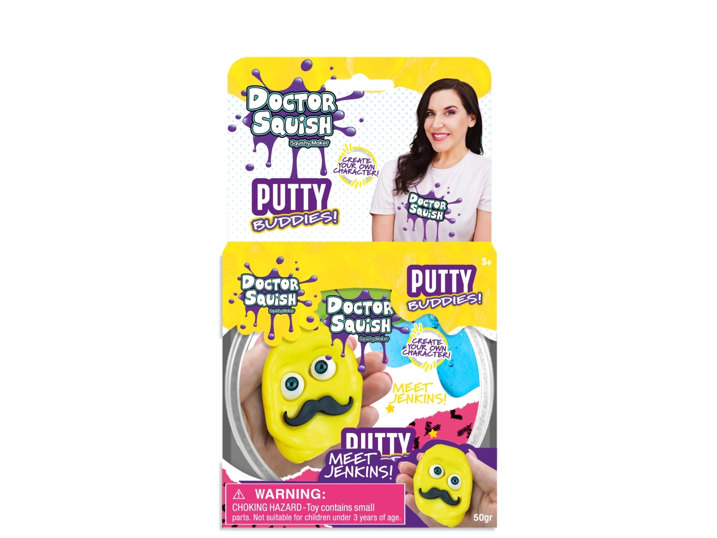 Jenkins (Yellow) - Putty Buddies 50g