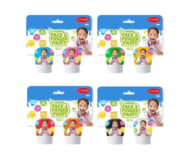 65Ml Tube 2-Pack 4 Asst.