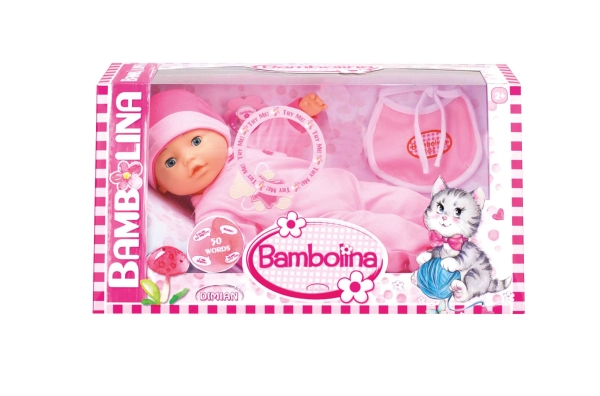 Bambolina Baby Doll With 50 English Words | Leksaker - Figurer & Dockor - Modedockor | GameStuff