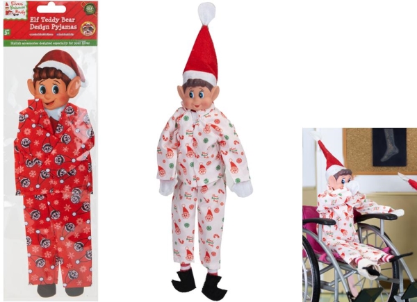 Elf Design Pyjamas 2 Asst.