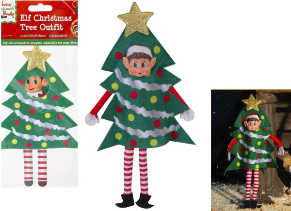 Elf Christmas Tree Outfit