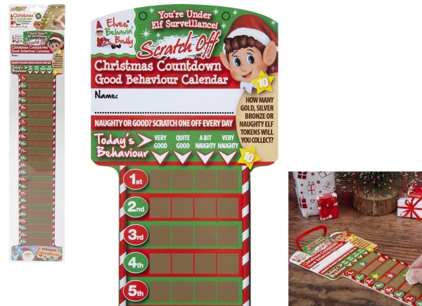 Scratch Off Countdown Calendar
