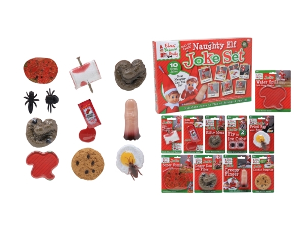 Naughty Elf Box Of 10 Jokes