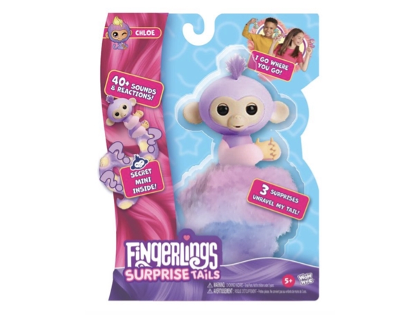Wow Wee 64 Cbd Fingerlings Überraschung Affe Weichen Schwanz
