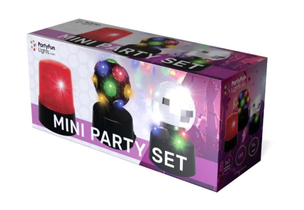 Mini Party Set 3-In-1